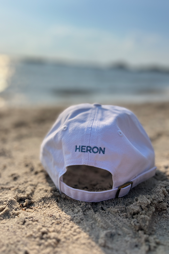 White Cap Heron Hat
