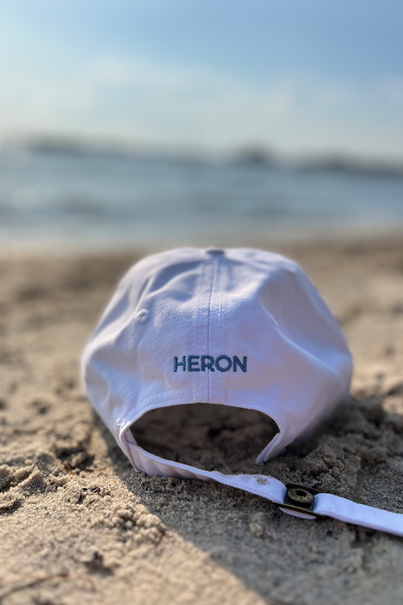 White Cap Heron Hat