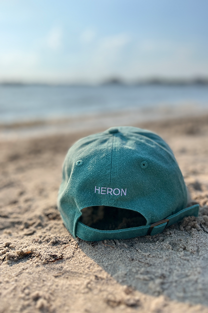 Seafoam Heron Hat