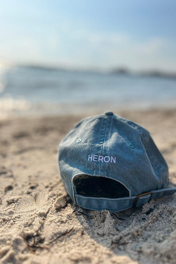 Surf Blue Heron Hat