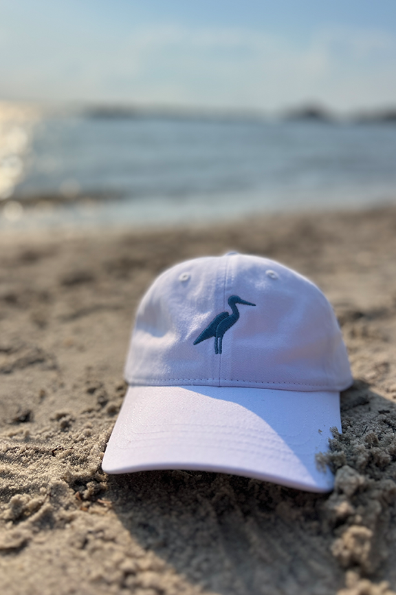 White Cap Heron Hat