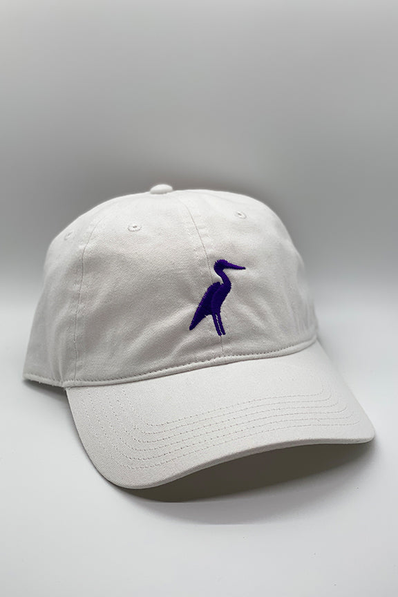 PanCan White Heron Hat